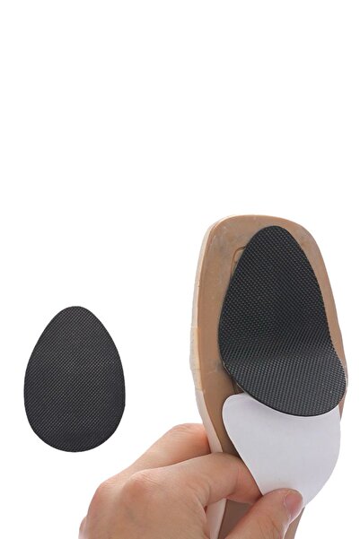 Akkoyunlu home Yapışkanlı Aşınmaya Dayanıklı Ayakkabı Topuklu Taban Örgü Kaym...