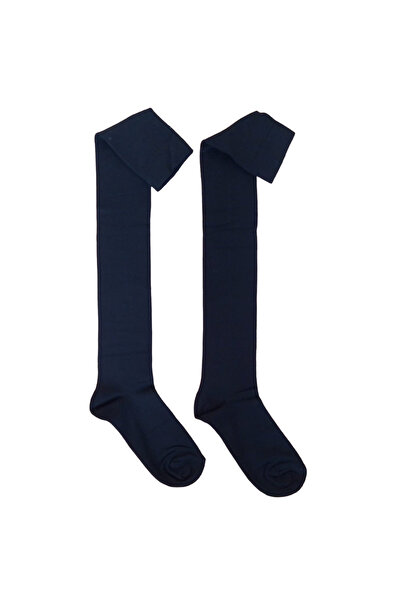 shefox Șosete de damă din bumbac peste genunchi - Set de 2 perechi