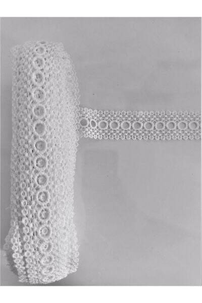 DUAYEN Güpür Dantel Ara Küçük Yüzük Desen 1 Metre