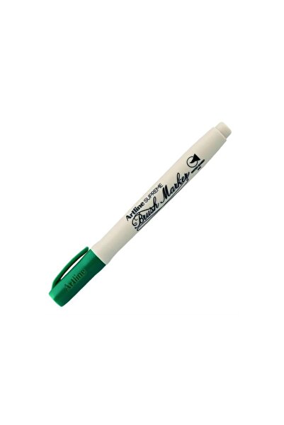 artline Supreme Brush Marker Kalem Koyu Yeşil Kod:epff