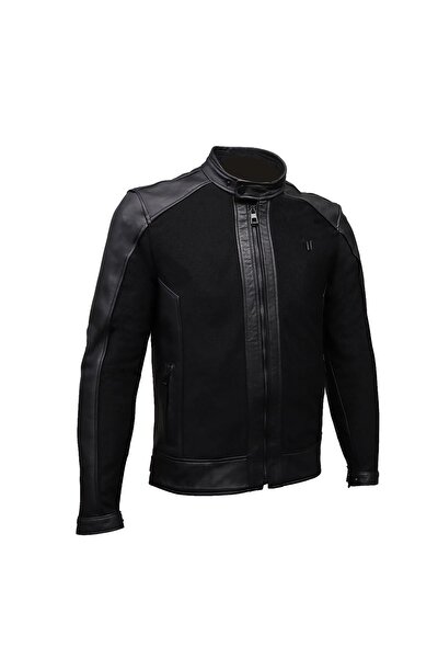 Vexo Enzo Deri Korumalı Motosiklet Montu