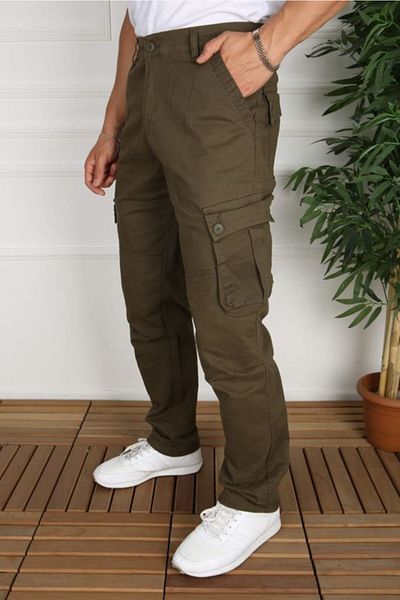 FRANKNESS JEANS Cargo Pants Comfortable Cut Pocket Lycra Gabardine Fabric New Season