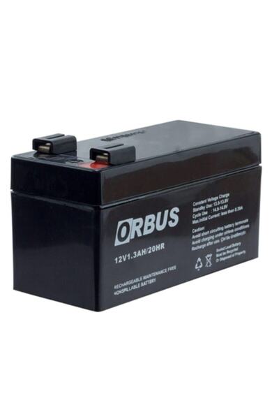 ORBUS 12V 1.3Ah Kuru Akü | Güvenlik Sistemleri ve UPS Aküsü