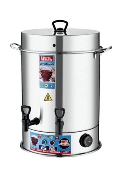WARM WASSER 200 Bardak Çelik Çay Otomatı & Çay Makinesi - Semaver.