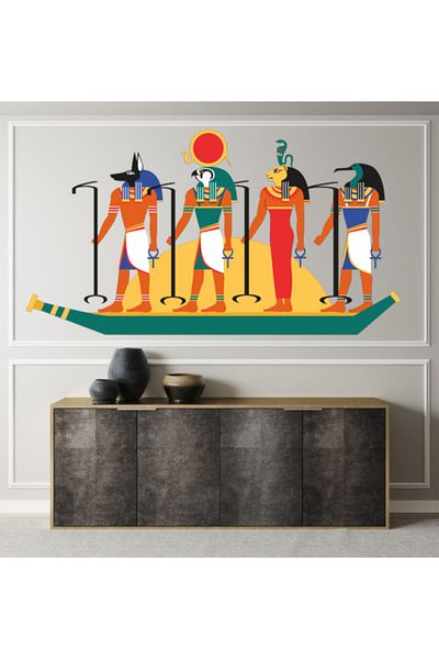 Sepet Yıldızı Autocolant decorativ de perete Zei egipteni