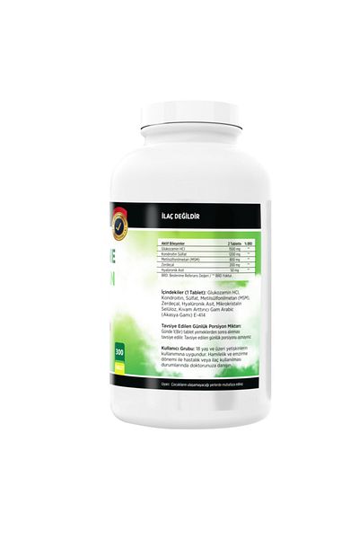 Nevfix Glucosamine Chondroitin Msm Hyaluronic Acidl 300 Tablet Vitamin D3