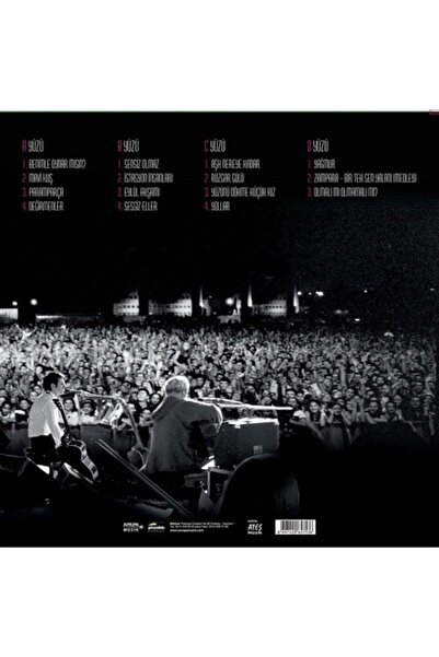 Genel Markalar Bülent Ortaçgil & Teoman - Konser (2 Plak)