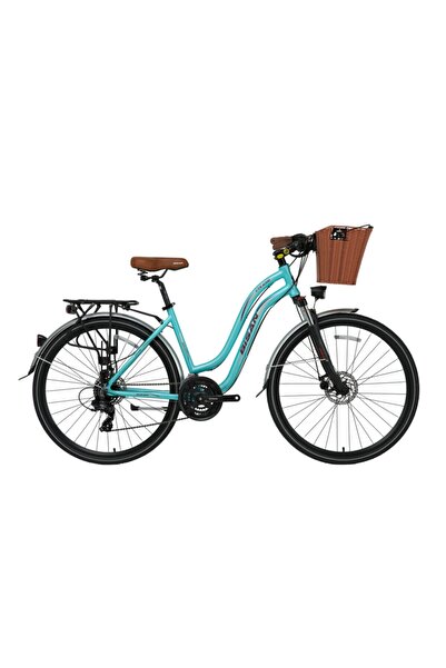 Bisan Ctx 6300 28"jant 46cm Kadro Turkuaz/bordo Şehir Bisikleti