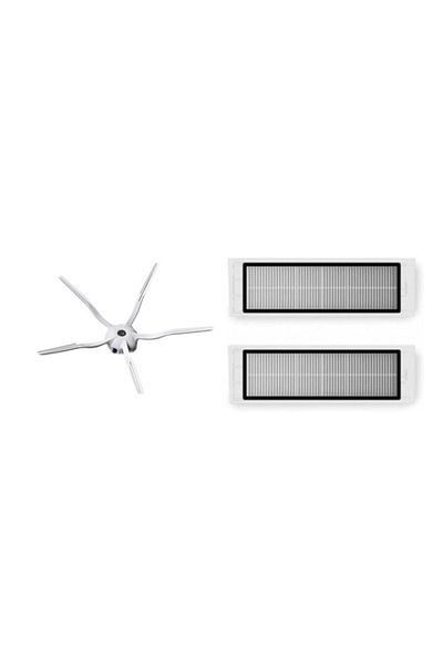 Roborge مجموعة قطع غيار Roborock S5 Max - روبوت مكنسة كهربائية 3 قطع