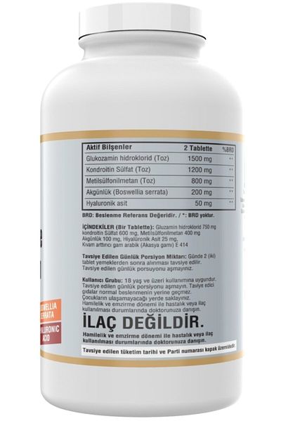 NCS Glucosamine Chondroitin Msm Hyaluronic Acid 3 Box 900 Tablets