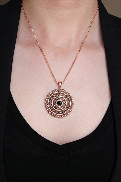 Argentum Concept 925 Ayar Gümüş Tasarım Sultan Kolye - N014601