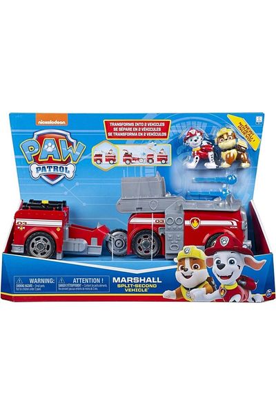 PAW PATROL 2 in 1 Convertible Vehicles Marshall Split
