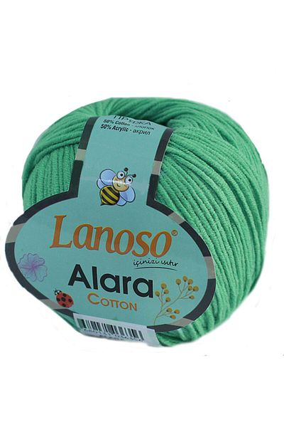 Lanoso Πλεξούδα Alara Amigurumi 915 Mint Green