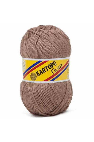Kartopu Flora Booties Thread 885 Mink