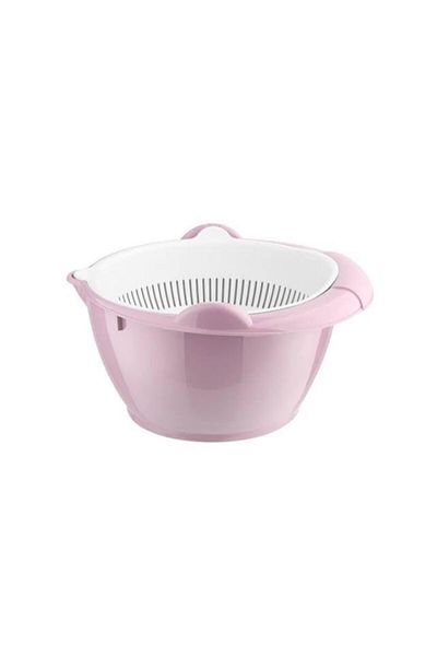 HOBBY LİFE Aqua Chamber Spinning Strainer Large Pasta Strainer