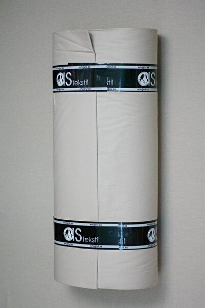 AS TEKSTİL Poplin Kumaş Kapiçino Süper Lüks Akfil 1 Metre