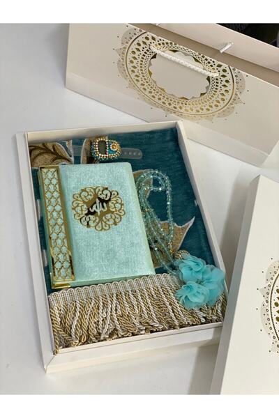 Markapolin Luxury Bohça Prayer Rug Set