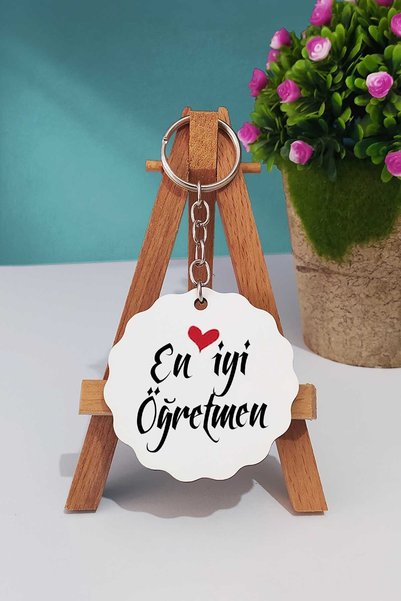 Hedizu En İyi Öğretmen Anahtarlık