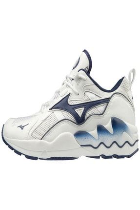 Mizuno Wave Rider 1 Unisex Gunluk Giyim Ayakkab s Beyaz Lacivert Fiyat Yorumlar Trendyol