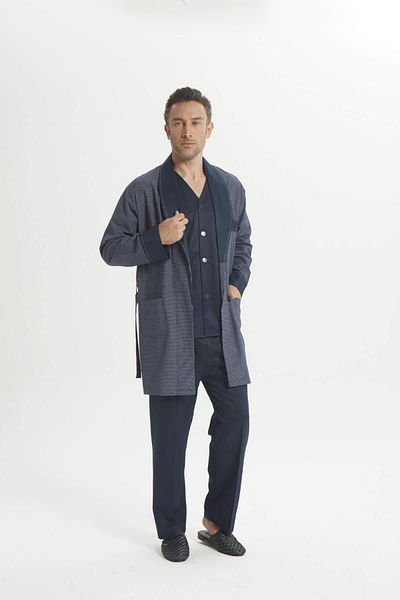 Espuar Men's 2017 5 Piece Pajama Set