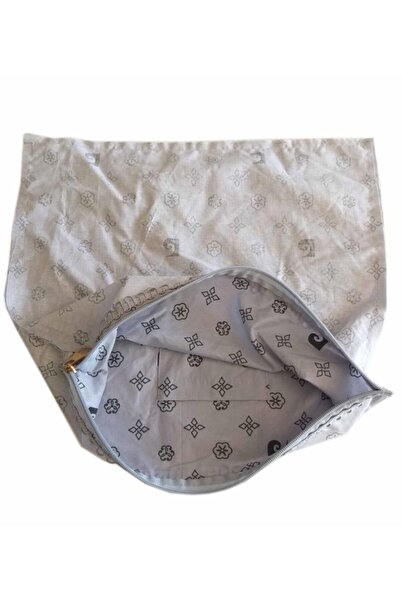 angel çanta aksesuar 38x38 Cm Căptușeală cu fermoar cusut model PC Gri deschis