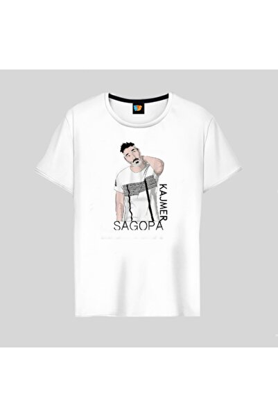 GALASHOP Sagopa Kajmer Beyaz Erkek Tişört T-shirt19