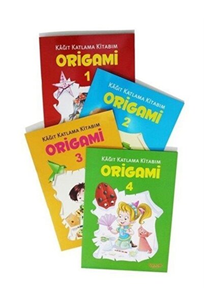 Yumurcak Yayınları Origami Seti - 4 Kitap Takım