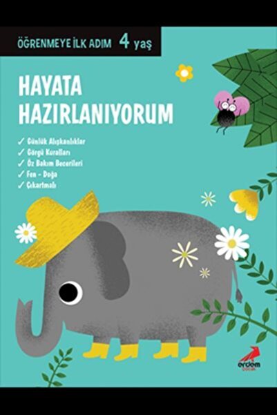 Erdem Yayınları Hayata Hazırlanıyorum Öğrenmeye Ilk Adım (4 Yaş)
