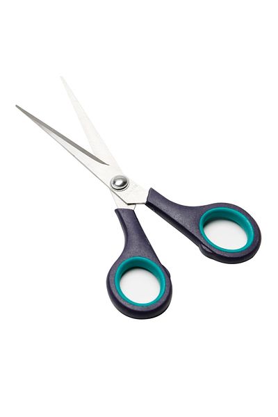 Nazarone Green Handle Double Rivet Scissors No.5