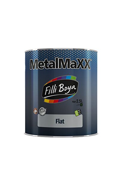 Filli Boya Caparol Metalmax Flat Siyah 0,75 lt