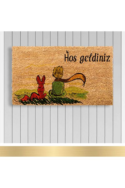 Paspashello , Design Koko Door Mat / PVC Base / Model; Little Prince