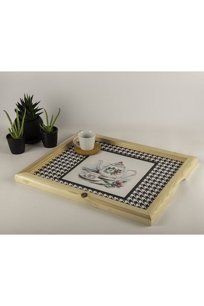 nilşah Digital Printed Wooden Tray