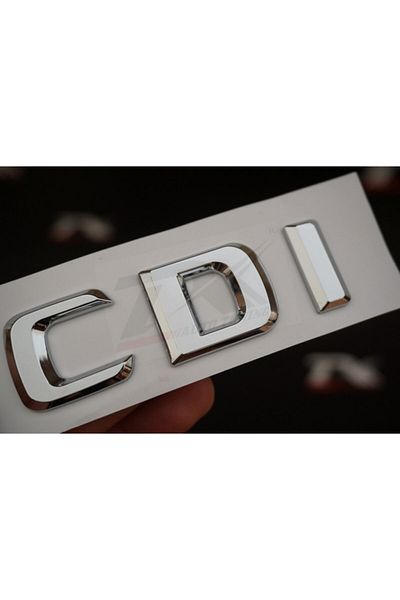 MERCEDES Benz Cdi Luggage Lettering Logo
