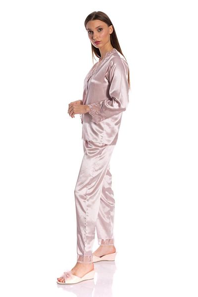 Espuar Satin Lace Detailed Pajama Set