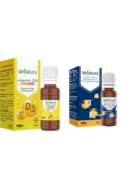 VeNatura D3+ D3k2 Vitamina Comfortable Set