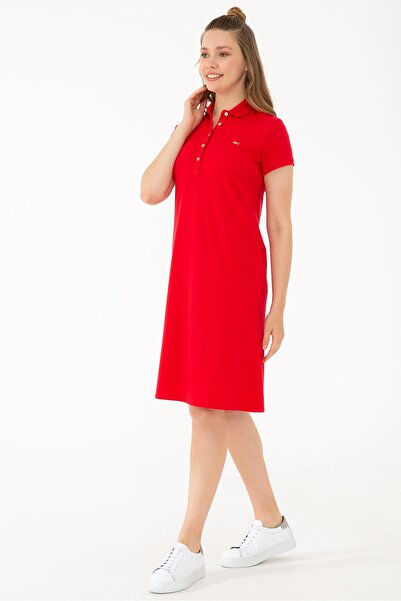 U.S. Polo Assn. Red Women Dress