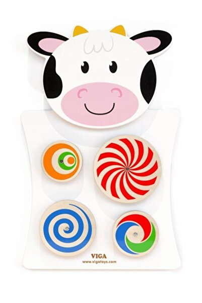 Edutoys Inek Figürlü Duvar Oyunu