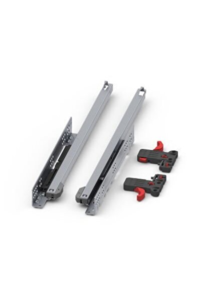 SAMET Slide Tandem Çekmece Rayı Kısmi Frenli 35 cm