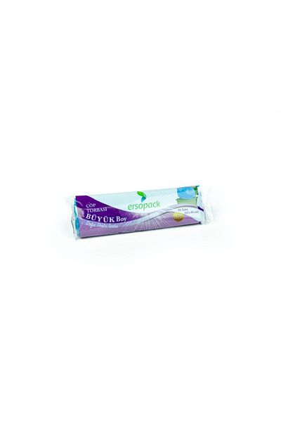 ERSOPACK Domestic Large Size Garbage Bag 65 X 80 cm 50 Rolls 500 Pieces Garbage Bags