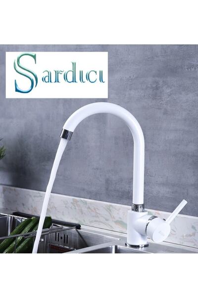 Sardıcı Kitchen Faucet White Delta Model