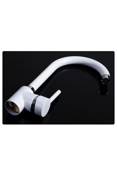 Sardıcı Kitchen Faucet White Delta Model