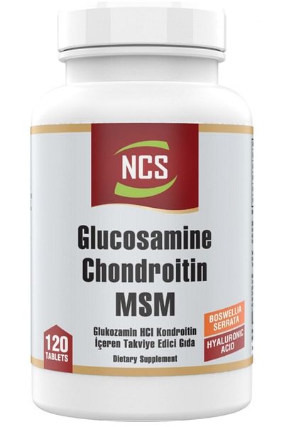 Nevfix Ncs Glucosamine Chondroitin Msm 120 Tablets X 3 Boxes Boswellia