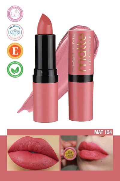 Fırst Time Fırst Tıme Rich Matte Lipstick - 124
