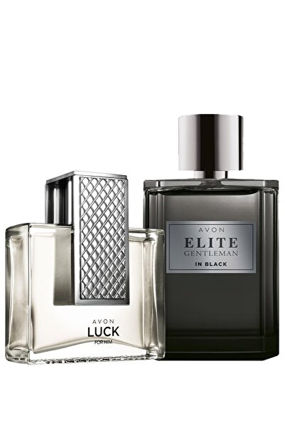 AVON Luck ve Elite Gentleman in Black Erkek Parfüm Paketi