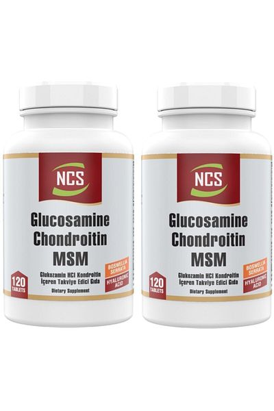 Nevfix Ncs Glucosamine Chondroitin Msm 120 Tablets X 2 Boxes