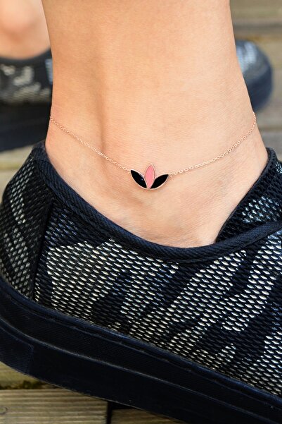 Argentum Concept Lotus Çiçeği Motifli 925 Ayar Gümüş Halhal - H002101