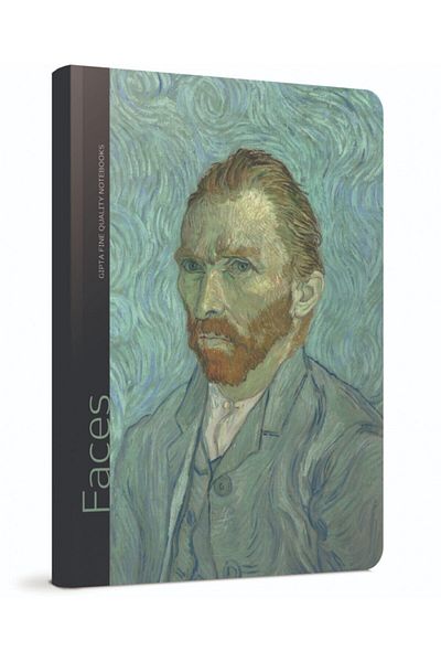 Gıpta Faces 8x12 Lined Notebook