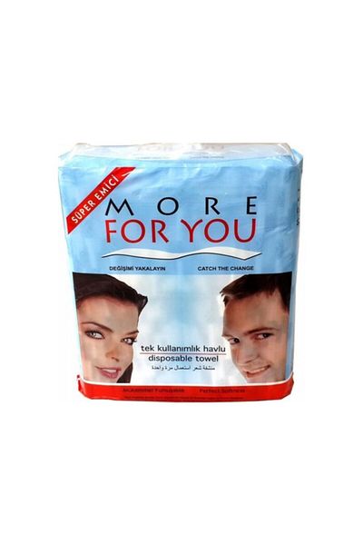 More For You Disposable Towel 40x80cm - 100 Pieces
