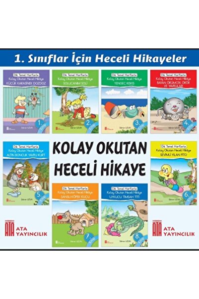 Ata Yayıncılık Ata 1.sınıf Kolay Okutan Heceli Hikaye