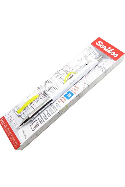 Scrikss Scrıkss Pro-s Versatil Kalem 0,7 Mm Beyaz, Şeffaf Amb.